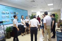 南京市殡葬行业领导莅临js3333线路检测中心集团，参观并指导