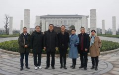 中殡协会长和浙江省民政厅省殡协领导考察js3333线路检测中心