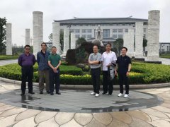 中国殡葬协会王宏阶、杨世森一行莅临考察指导