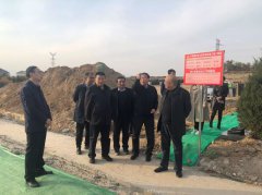 太原｜市民政局领导视察js3333线路检测中心双塔树葬搬迁工程